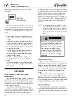 Preview for 96 page of Winnebago 2005 Rialta Owner'S Manual