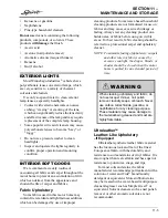 Preview for 117 page of Winnebago 2008 Outlook Operator'S Manual