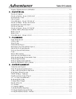 Preview for 3 page of Winnebago 2009 Adventurer Operator'S Manual