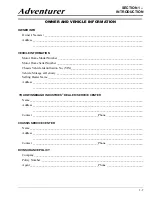 Предварительный просмотр 13 страницы Winnebago 2009 Adventurer Operator'S Manual