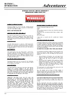 Preview for 14 page of Winnebago 2009 Adventurer Operator'S Manual