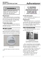 Preview for 20 page of Winnebago 2009 Adventurer Operator'S Manual