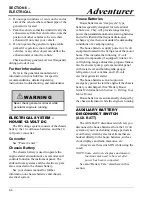 Preview for 68 page of Winnebago 2009 Adventurer Operator'S Manual