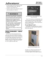 Preview for 71 page of Winnebago 2009 Adventurer Operator'S Manual