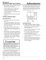 Preview for 114 page of Winnebago 2009 Adventurer Operator'S Manual