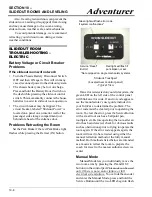 Preview for 118 page of Winnebago 2009 Adventurer Operator'S Manual