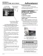 Preview for 122 page of Winnebago 2009 Adventurer Operator'S Manual