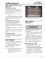 Preview for 151 page of Winnebago 2009 Adventurer Operator'S Manual