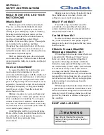 Preview for 20 page of Winnebago 2010 Impulse Operator'S Manual