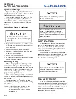 Preview for 22 page of Winnebago 2010 Impulse Operator'S Manual