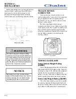 Предварительный просмотр 116 страницы Winnebago 2010 Impulse Operator'S Manual