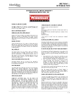 Preview for 13 page of Winnebago 2010 Meridian V Class Operator'S Manual