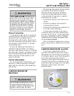 Preview for 17 page of Winnebago 2010 Meridian V Class Operator'S Manual