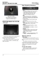 Preview for 32 page of Winnebago 2010 Meridian V Class Operator'S Manual