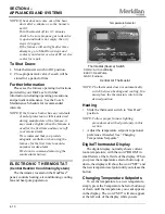 Preview for 58 page of Winnebago 2010 Meridian V Class Operator'S Manual