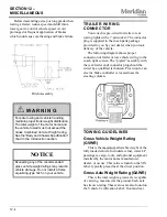 Preview for 150 page of Winnebago 2010 Meridian V Class Operator'S Manual