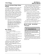 Preview for 151 page of Winnebago 2010 Meridian V Class Operator'S Manual