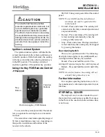 Preview for 155 page of Winnebago 2010 Meridian V Class Operator'S Manual