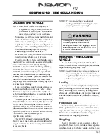Preview for 105 page of Winnebago 2010 Navion IQ Operator'S Manual