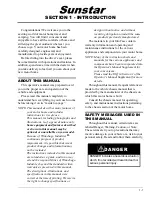 Preview for 7 page of Winnebago 2010 Sunstar Owner'S Manual