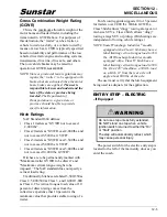 Preview for 125 page of Winnebago 2010 Sunstar Owner'S Manual