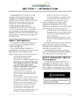 Preview for 7 page of Winnebago 2011 Cambria Owner'S Manual