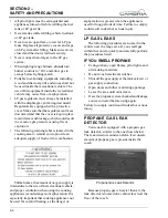 Preview for 16 page of Winnebago 2011 Cambria Owner'S Manual