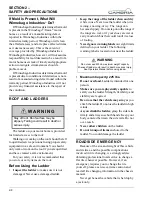 Preview for 22 page of Winnebago 2011 Cambria Owner'S Manual