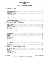 Preview for 1 page of Winnebago 2011 sunova Operator'S Manual