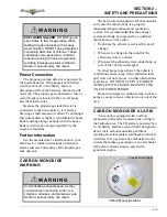 Preview for 17 page of Winnebago 2011 sunova Operator'S Manual