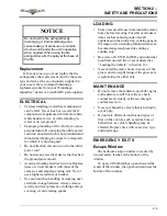 Preview for 19 page of Winnebago 2011 sunova Operator'S Manual