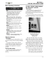 Preview for 29 page of Winnebago 2011 sunova Operator'S Manual