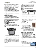 Preview for 87 page of Winnebago 2011 sunova Operator'S Manual