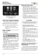 Preview for 138 page of Winnebago 2011 sunova Operator'S Manual