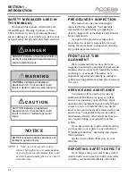Предварительный просмотр 10 страницы Winnebago 2012 Access Owner'S Manual