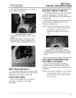 Preview for 29 page of Winnebago 2012 Access Owner'S Manual