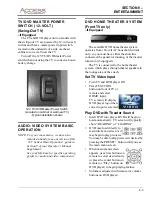 Preview for 81 page of Winnebago 2012 Access Owner'S Manual