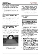 Preview for 122 page of Winnebago 2012 Access Owner'S Manual