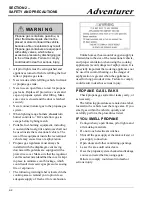 Preview for 14 page of Winnebago 2013 Adventurer Operator'S Manual