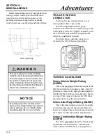 Preview for 144 page of Winnebago 2013 Adventurer Operator'S Manual