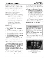 Preview for 145 page of Winnebago 2013 Adventurer Operator'S Manual