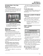 Preview for 161 page of Winnebago 2014 Adventurer Operator'S Manual