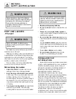 Preview for 22 page of Winnebago 2015 Sunstar User Manual