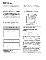 Preview for 160 page of Winnebago 2015 Sunstar User Manual