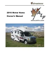 Preview for 1 page of Winnebago 2016 Adventurer Owner'S Manual
