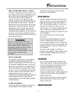 Preview for 12 page of Winnebago 2016 Adventurer Owner'S Manual