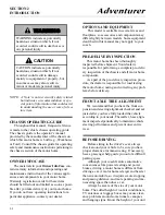 Preview for 10 page of Winnebago Adventurer 2005 Owner'S Manual