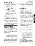Preview for 107 page of Winnebago Adventurer 2005 Owner'S Manual