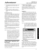 Preview for 111 page of Winnebago Adventurer 2005 Owner'S Manual