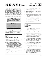 Preview for 13 page of Winnebago BRAVE Owner'S Manual